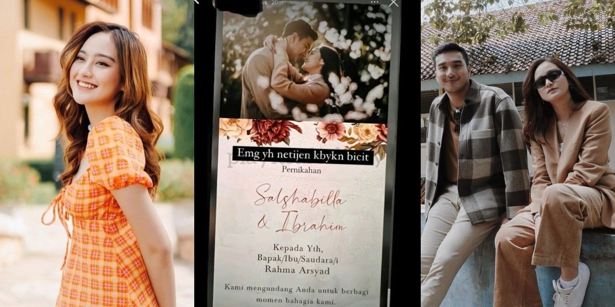 8 Portraits of Salshabilla Adriani and Ibarahim Risyad Allegedly Getting Married, Their Invitations Viral on Social Media