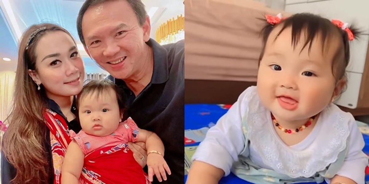 8 Potret Sarah Eliana, Ahok and Puput Nastiti Devi's Second Child, Now 7 Months Old and Even Cuter