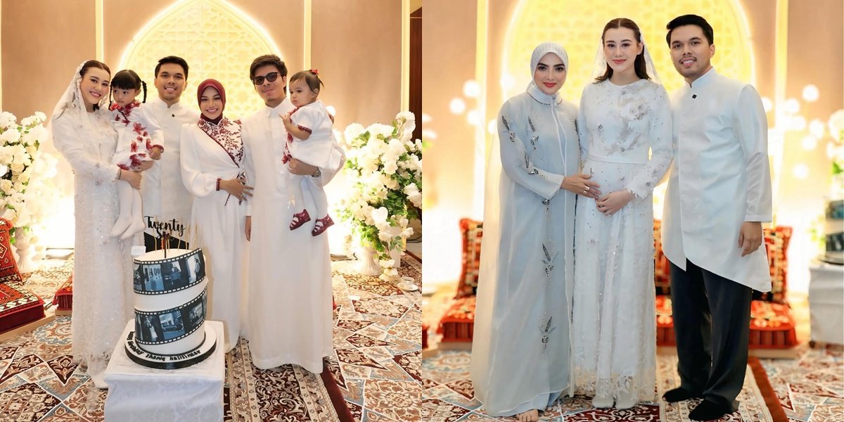 8 Photos of Celebrities Present at Aaliyah Massaid's 4-Month Pregnancy Event, Full of Happiness While Celebrating Thariq Halilintar's Birthday