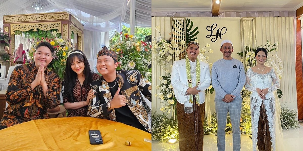 8 Photos of Celebrities Who Attended Nopek Novian's Wedding, Denny Caknan & Habib Jafar Become the Spotlight