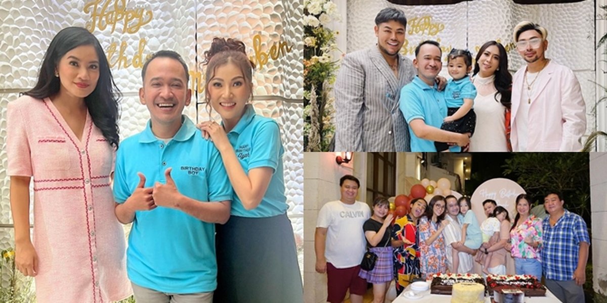 8 Photos of Celebrities who Attended Ruben Onsu's Surprise Birthday Party, Ivan Gunawan to Gilang Dirga - Lucinta Luna's Appearance Caught Attention