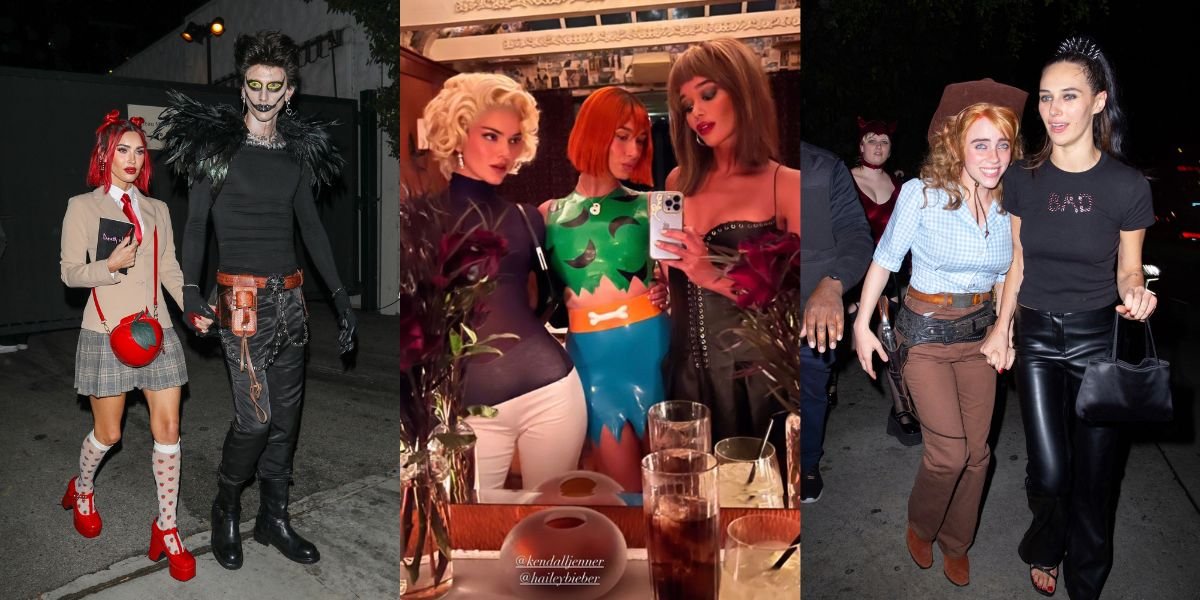 8 Portraits of Celebrities at Kendall Jenner's Halloween Party, Megan Fox and Husband Look the Most Unique and Scary!
