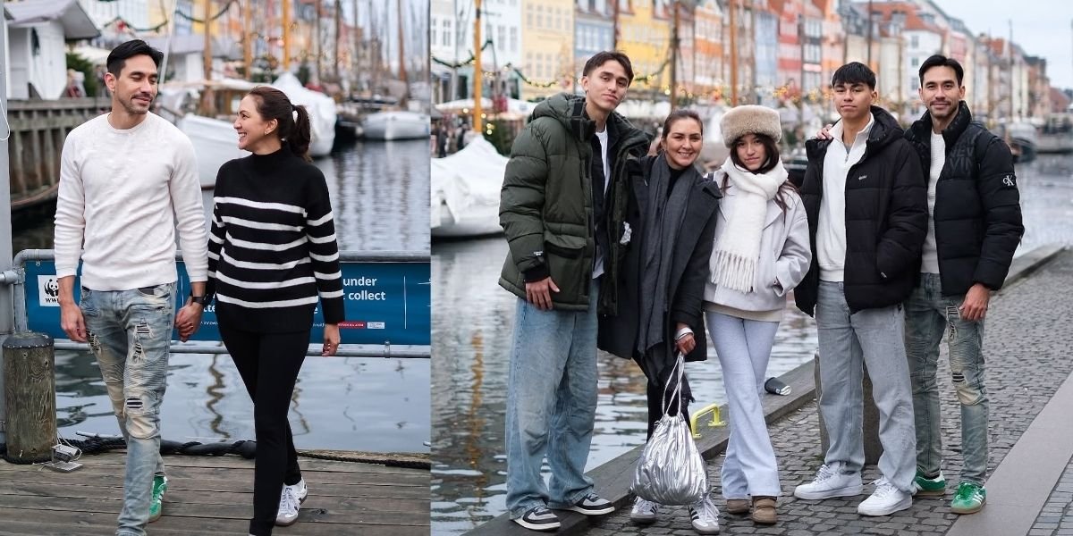 8 Exciting Portraits of Darius Sinathrya's Family Road Trip - Holiday in Denmark