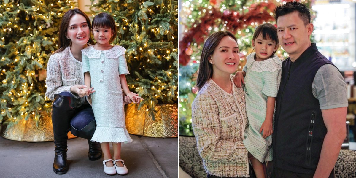 8 Portraits of Shandy Aulia Celebrating Christmas Moments with Children & Ex-Husband in New York