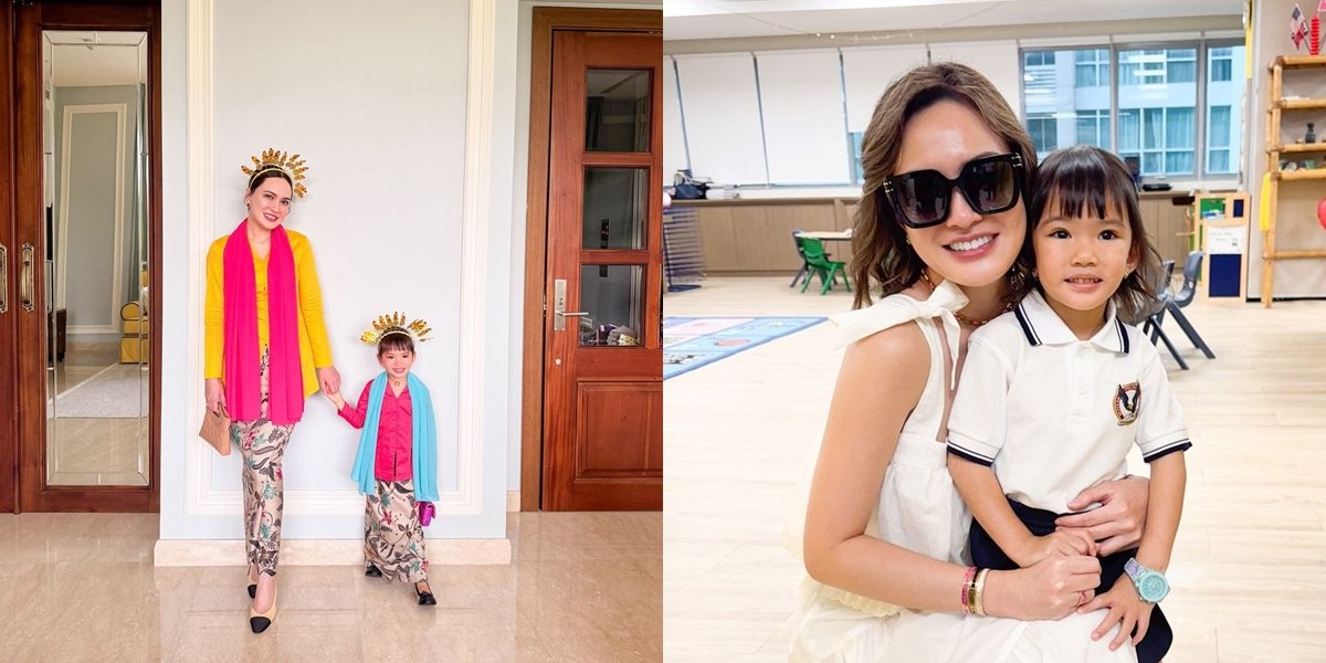 8 Photos of Shandy Aulia Appearing as None Jakarta with Claire, the Adorable Little One Carrying a Small Pink Bag