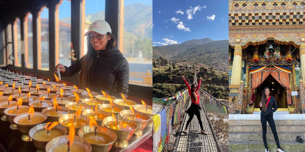 8 Portraits of Shanty's Vacation in Bhutan, Exciting Sightseeing and Culinary Experience There