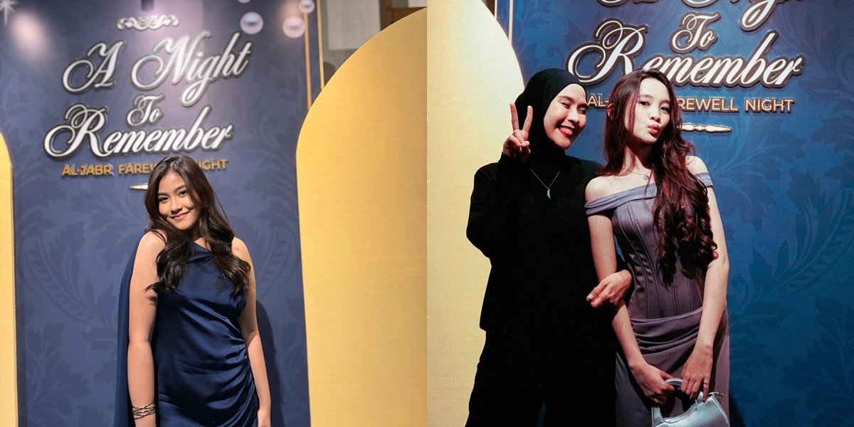 8 Photos of Song Louisa, Meisya Siregar's Daughter, and Kana Sybilla, Zaskia Adya Mecca's Daughter, Attending Prom Night, Beautiful in Dresses