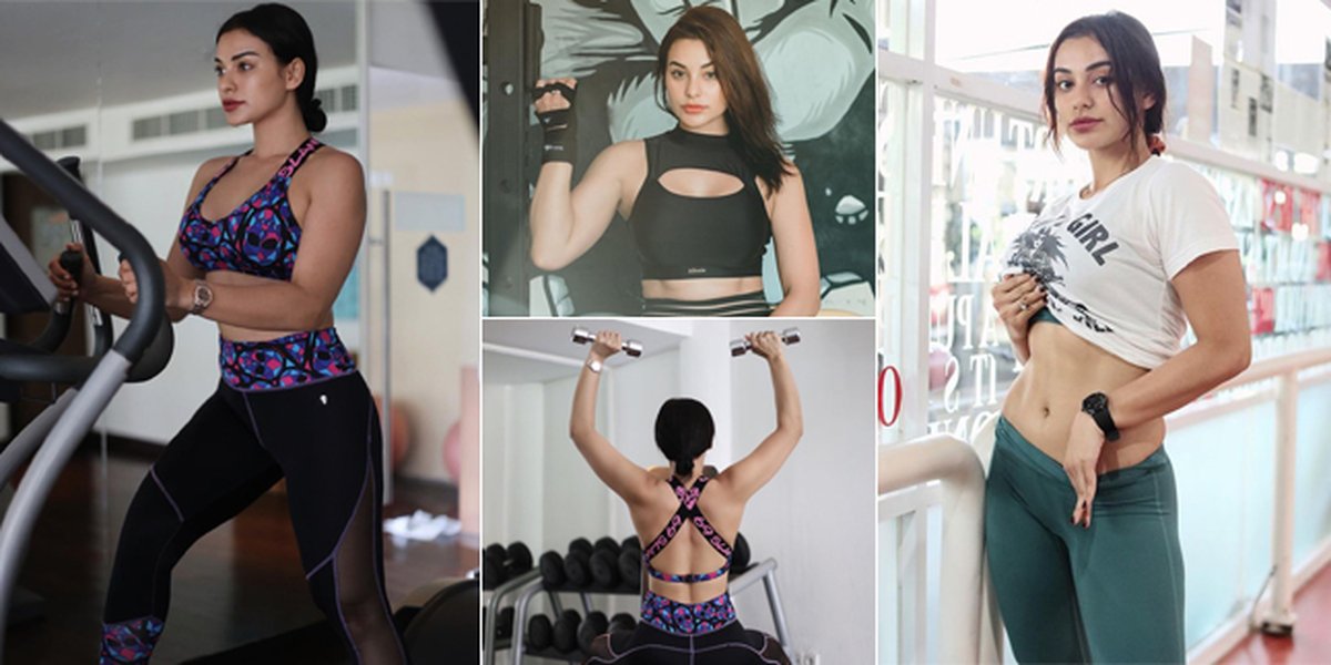 8 Photos of Sporty Nora Alexandra, Jerinx's Wife, When Working Out, Showing Hot and Charming Body Goals