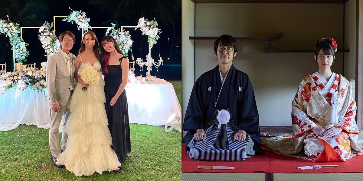 8 Portraits of Stefi, Former JKT48 Member, Officially Married to a Japanese Man, Blessing and Reception Held Festively in Bali