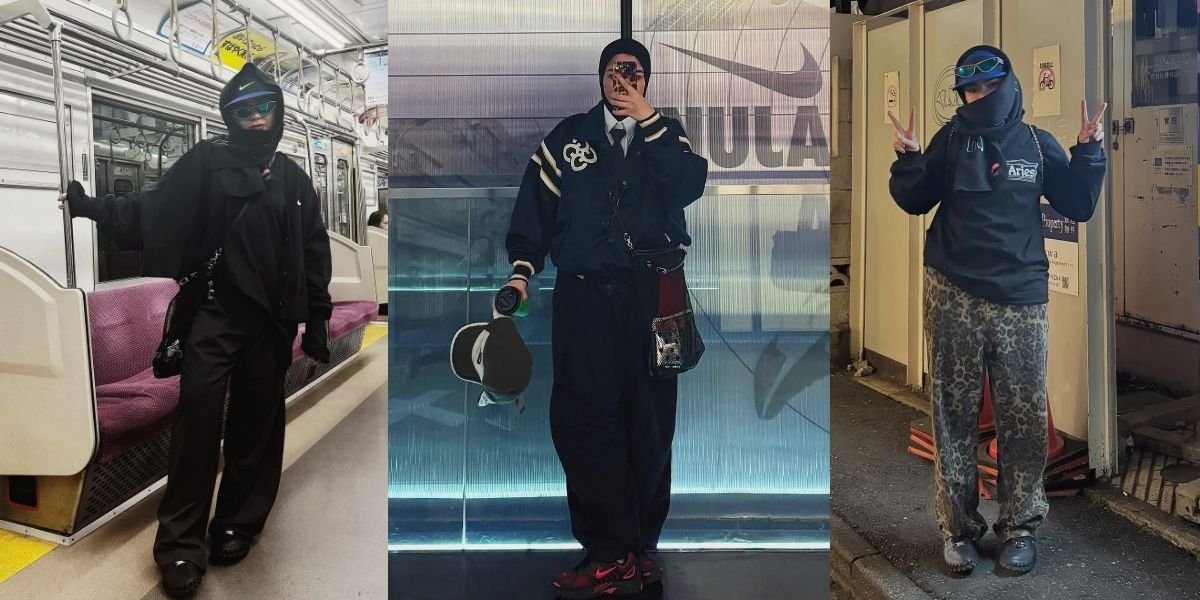 8 Streetwear Photos of Sivia Azizah in Japan, Her Style Becomes a Spotlight - Even Cooler!