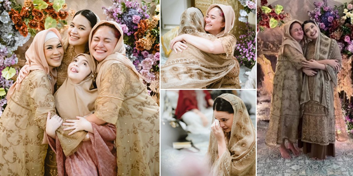 8 Pictures of the Pre-Marriage Recitation Atmosphere of Alyssa, Marshanda's Sister, Filled with Tears of Joy and Happiness - Beautiful Sienna Becomes the Center of Attention