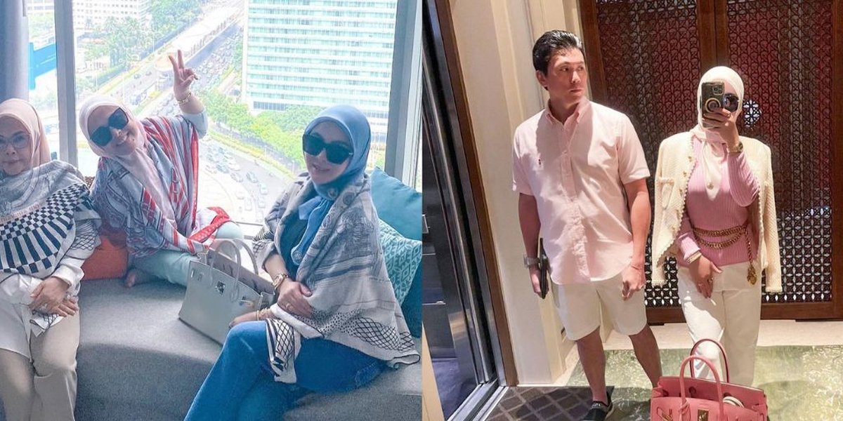 8 Portraits of Syahrini who Stayed Overnight in Jakarta, Reunion with Family