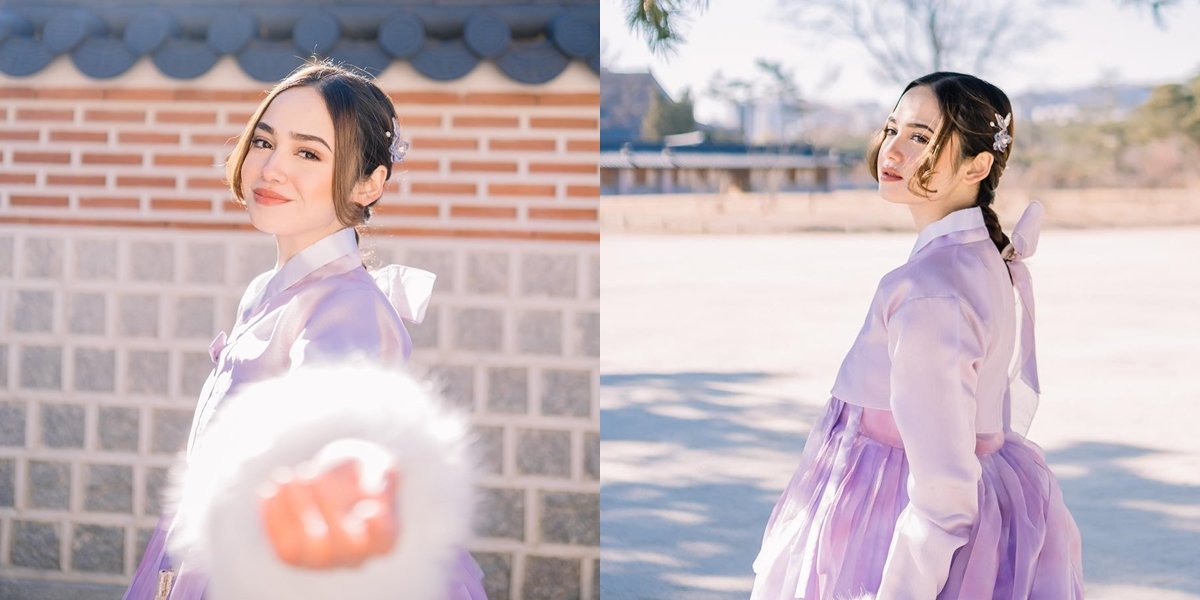 8 Photos of Syifa Hadju Wearing Hanbok During Vacation in Korea, Her Beauty is Not Inferior to Korean Stars