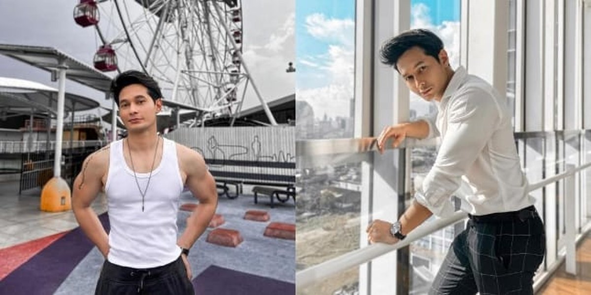 8 Handsome Portraits of Ricky Lucky, Singer and Host with Muscular Body, Showing off 'Torn Bread' Making Netizens Tremble