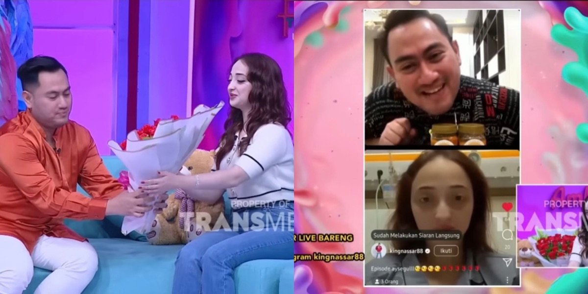 Give Bouquets of Flowers and Dolls, 8 Photos of Aysegul's Response to being Matched with King Nassar by Netizens - Break Up with Lover Because of Flirting