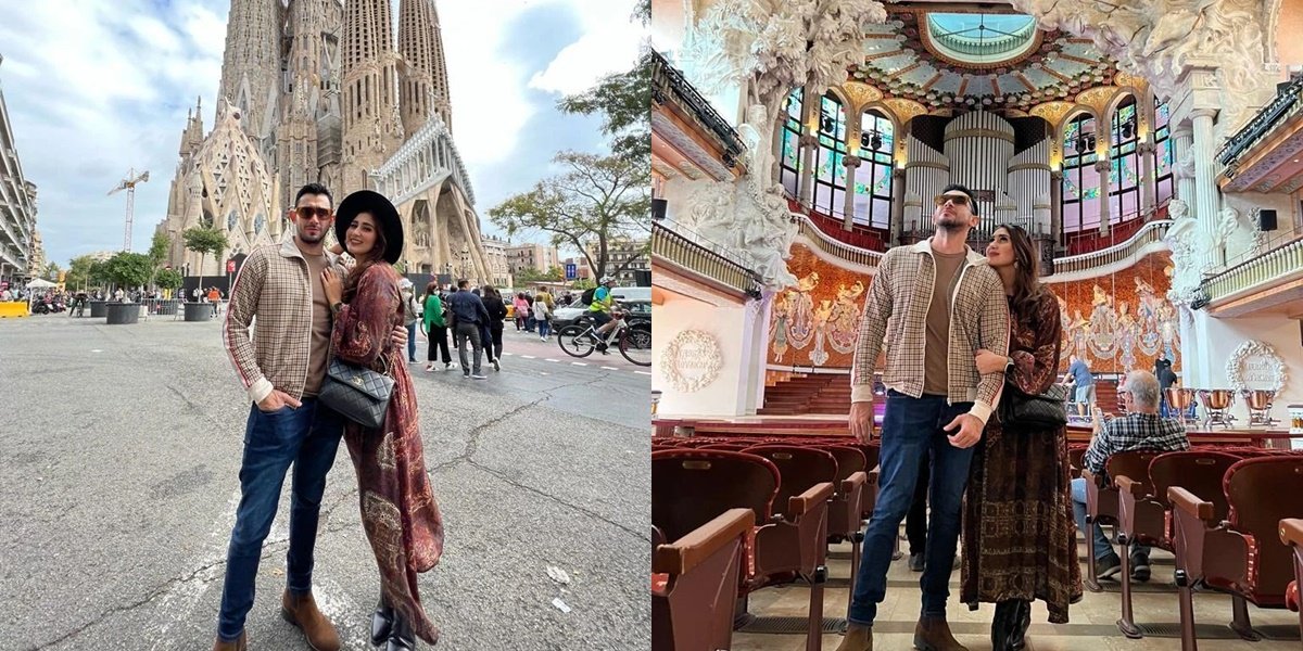 8 Photos of Tania Nadira's Vacation in Spain, Showing Affection with Beloved Husband - Like Honeymoon Again