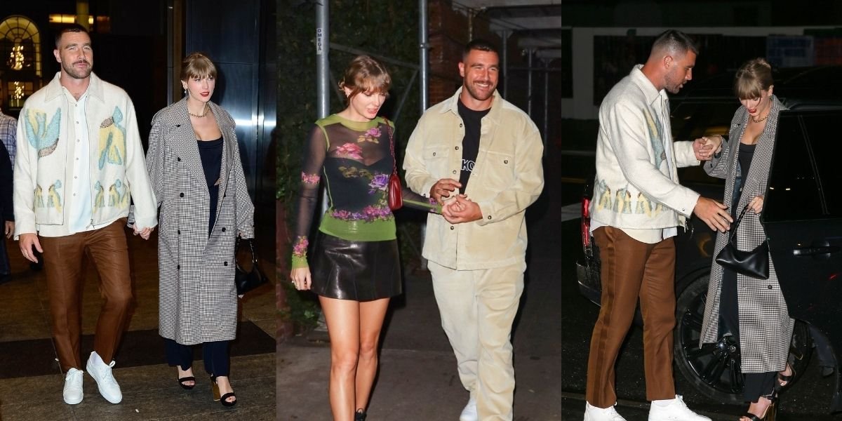 8 Portraits of Taylor Swift and Travis Kelce Showing Off Holding Hands Like Smitten Teenagers!