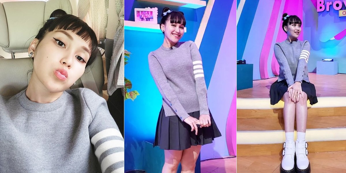 8 Latest Photos of Ayu Ting Ting that are said to look more like Koreans, Her style is like a high school student