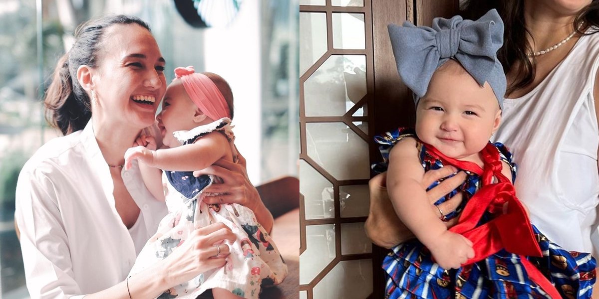 8 Latest Photos of Baby Djiwa Putri Nadine Chandrawinata, Adorably Beautiful When Looking at Her Father Fixing the AC - Dimas Anggara: Take Care of Mom, My Love