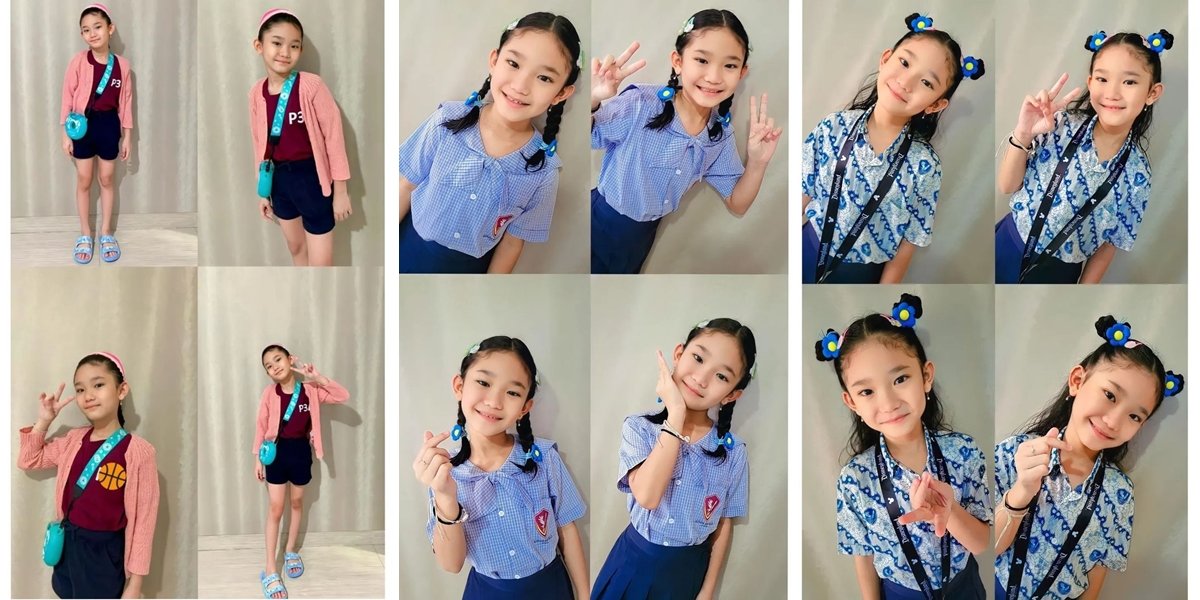 8 Latest Photos of Bilqis, Ayu Ting Ting's Daughter, Approaching 9 Years Old, Growing Up Like a Korean Girl