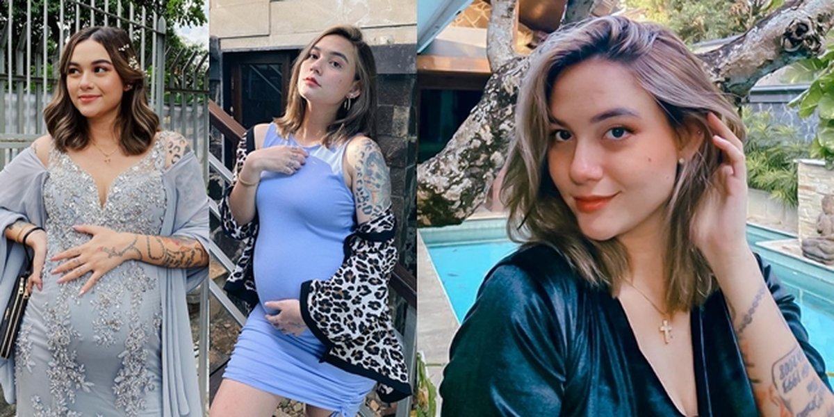 8 Latest Photos of Demi Langston 'Bule Jowo' who is Pregnant with her 4th Child, Still Hot and More Beautiful - Showing Off the Adorable Baby Bump