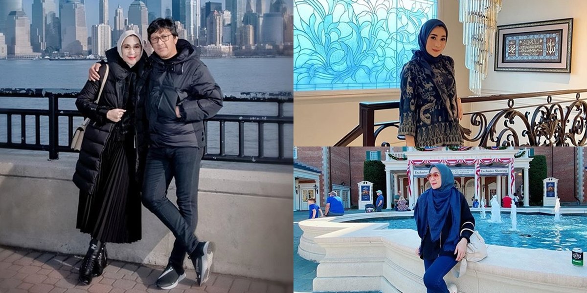 8 Latest Pictures of Erin, Andre Taulany's Wife who is now Wearing a Hijab, Her Appearance is More Beautiful and Elegant
