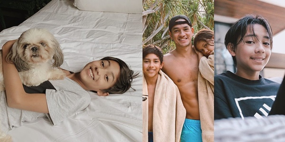 8 Latest Photos of Jason, Nana Mirdad and Andrew White's Eldest Son who is Getting Handsomer with Western Features