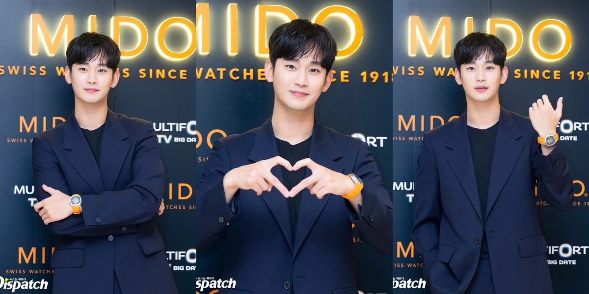 8 Latest Photos of Kim Soo Hyun at the Watch Opening Event, His Visuals Never Age Like a Vampire!