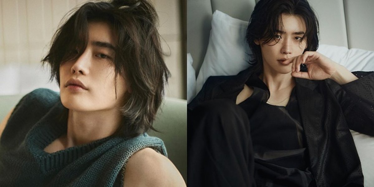 8 Latest Photos of Lee Jong Suk in Elle Taiwan, Looking Masculine and Sporting Long Hair Like a Prince on a Horse