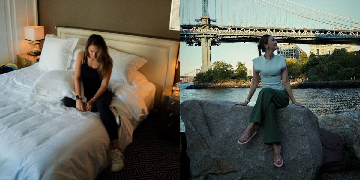 8 Latest Photos of Luna Maya in New York, Beautiful Pose Lying on a Bed - Her Appearance Always Receives Praise from Netizens