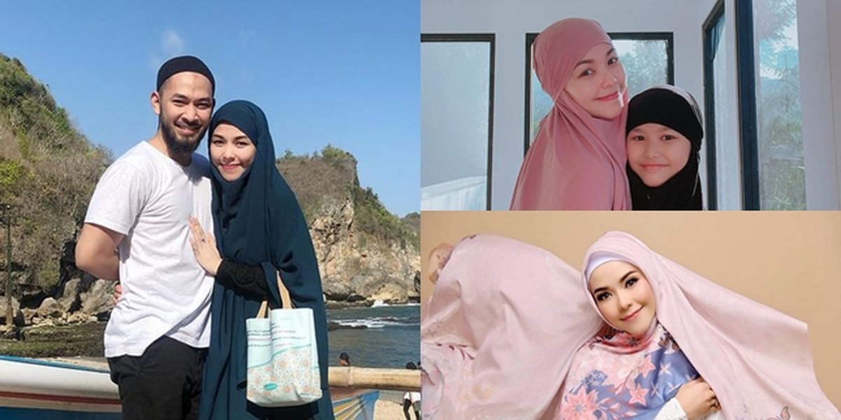 8 Latest Photos of Metha Yunatria, Uki's wife ex-NOAH, who has now converted and is pregnant with their third child