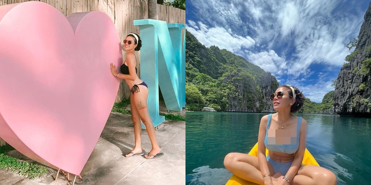 8 Latest Photos of Nikita Mirzani Looking Sexy in the Philippines, Hot Mom Wearing Bikini Showing Body Goals and Back Tattoo