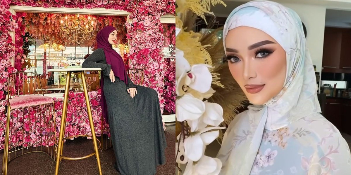 8 Latest Portraits of Zaskia Gotik Wearing Hijab, Still Beautiful and Stylish Even Without Makeup