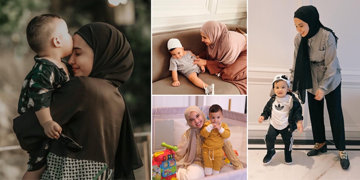 8 Latest Photos of Zaskia Sungkar Taking Care of Baby Ukkasya, the Mother and Child Duo that Melts Netizens' Hearts