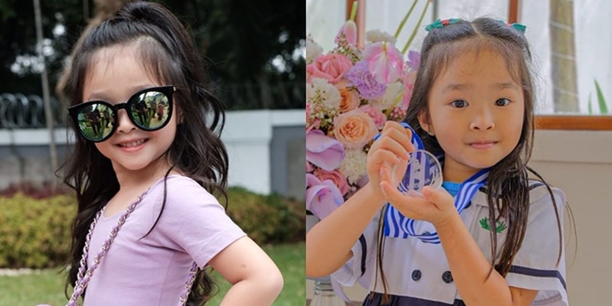 8 Portraits of Thalia Putri, Ruben Onsu and Sarwendah's Beloved Daughter, Getting More Beautiful - Called a Girl After Graduating from Kindergarten