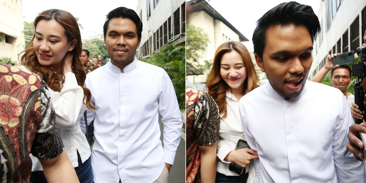 8 Photos of Thariq Halilintar and Aaliyah Massaid Responding to Police Summons Regarding 'Pregnancy Out of Wedlock'