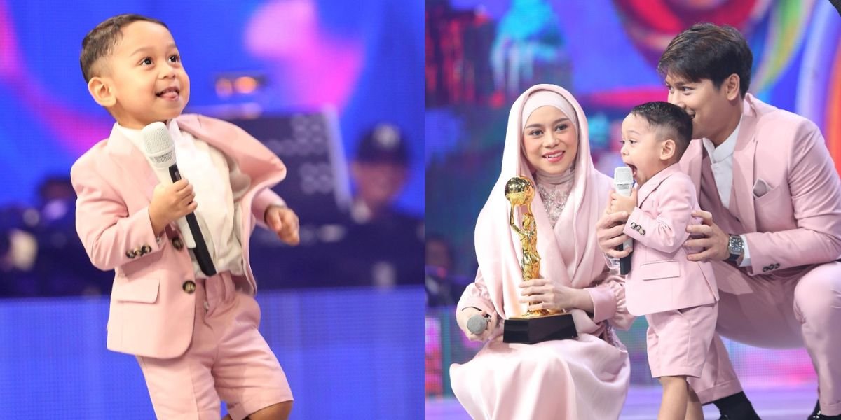 8 Adorable Photos of Abang L, Lesti Kejora & Rizky Billar's Child, Winning the Most Popular Child Singer Award IDA 2024