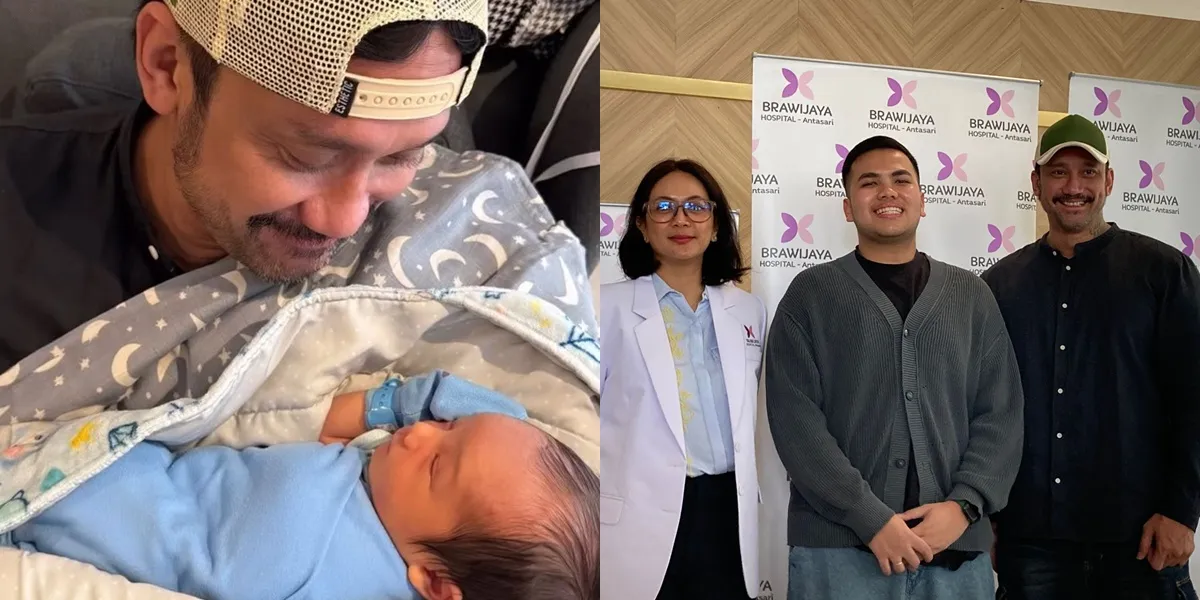 8 Portraits of Tora Sudiro Discussing Changes After Becoming a Grandfather, Talking About What to Call His Grandchild Until He Feels Like Sleeping with Grandmothers