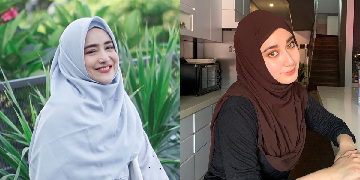 8 Portraits of Cindy Fatika Sari's Transformation vs Tengku Anataya, Who Are Called Like Twins, Like a Split Betel Nut