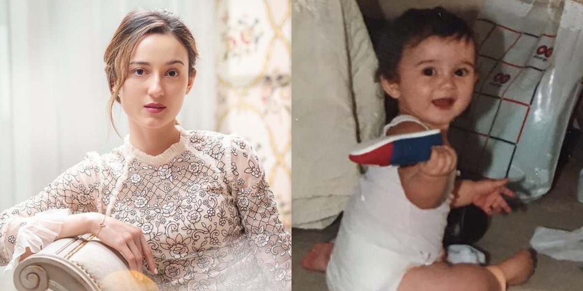 8 Portraits of Julie Estelle's Transformation, When She Was Still Small Her Face was Cute and Adorable and Now She is Beautiful and Enchanting