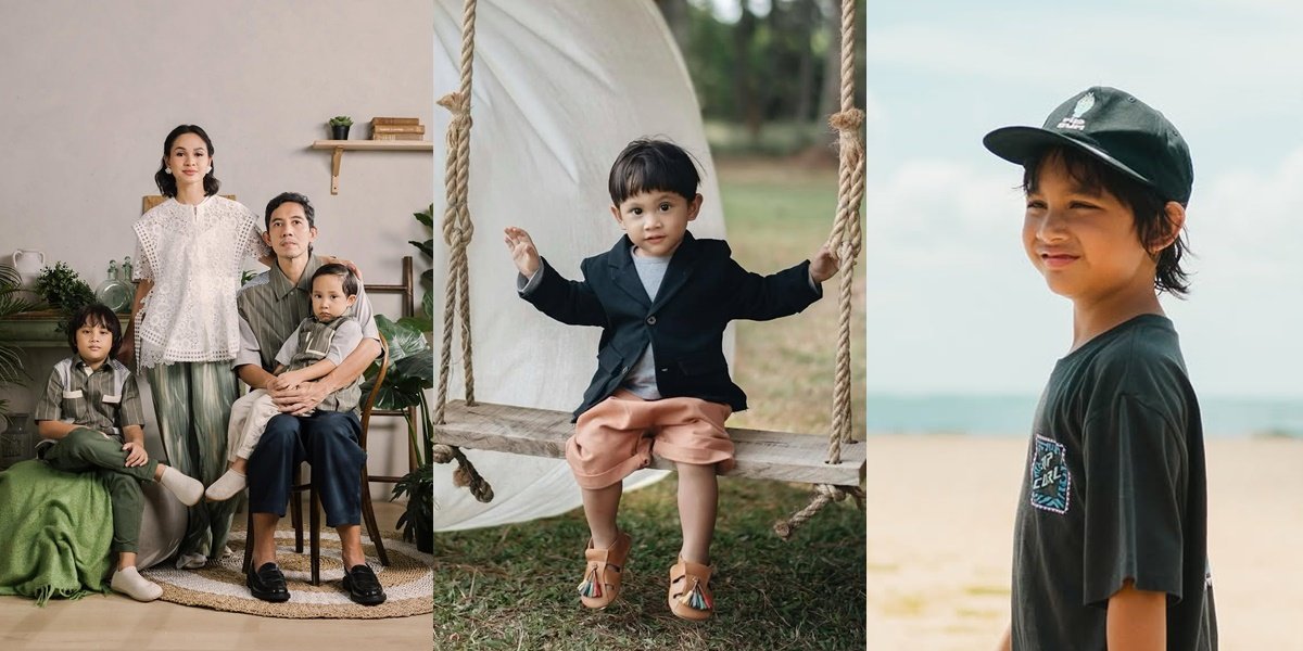 8 Portraits of the Transformation of Kawa, Andien Aisyah's Son, Who is Now 8 Years Old, and He Was Handsome as a Child