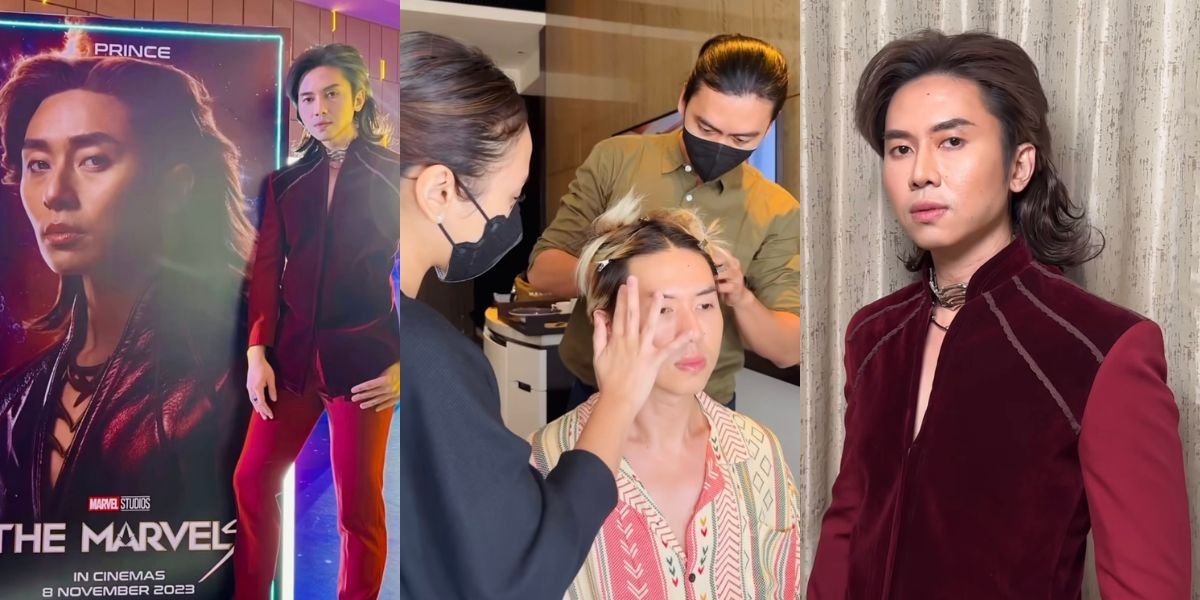 8 Portraits of Rafael Tan's Transformation Cosplaying as Prince Yan in the Film 'THE MARVELS', Park Seo Joon's Lookalike!