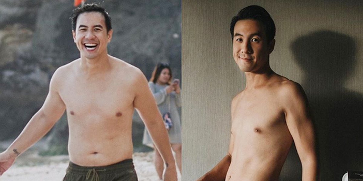 8 Portraits of VJ Daniel Mananta's Successful Vegan Diet Transformation - Weight Loss, More Muscular and Six-Pack Abs
