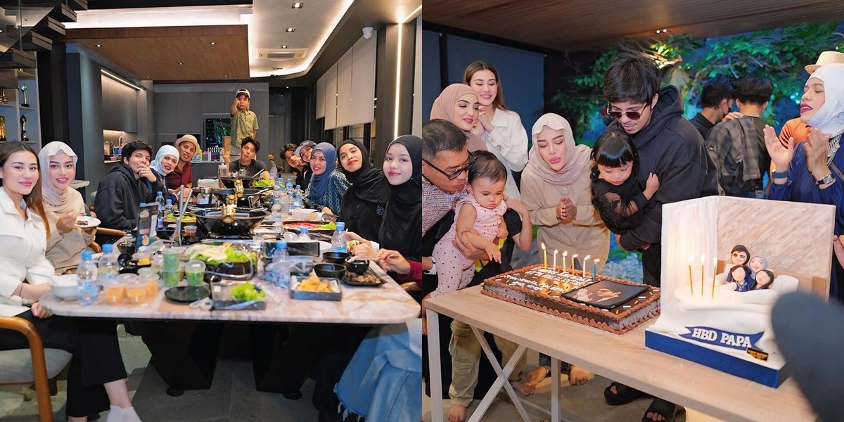 8 Birthday Portraits of Atta Halilintar, Celebrated Simply and Warmly with the Extended Family