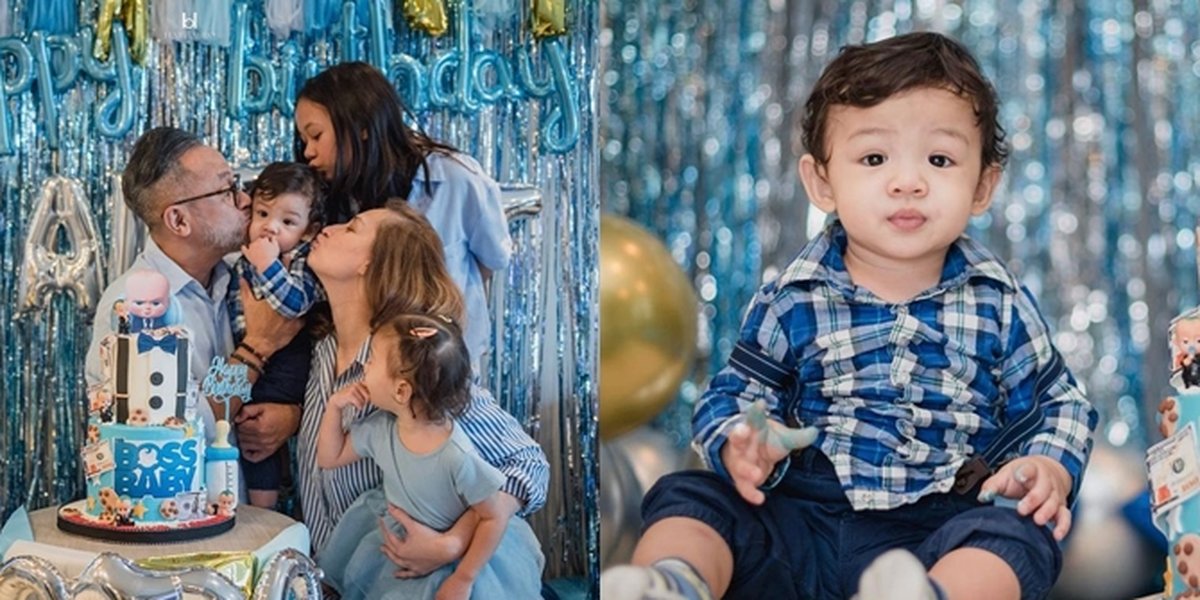 8 Potret Ulang Tahun Balint, Mona Ratuliu's Nephew Who Has Been Left by His Deceased Mother Since 2 Days Old, Festive with Boss Baby Theme - Beautiful Numa Becomes the Highlight