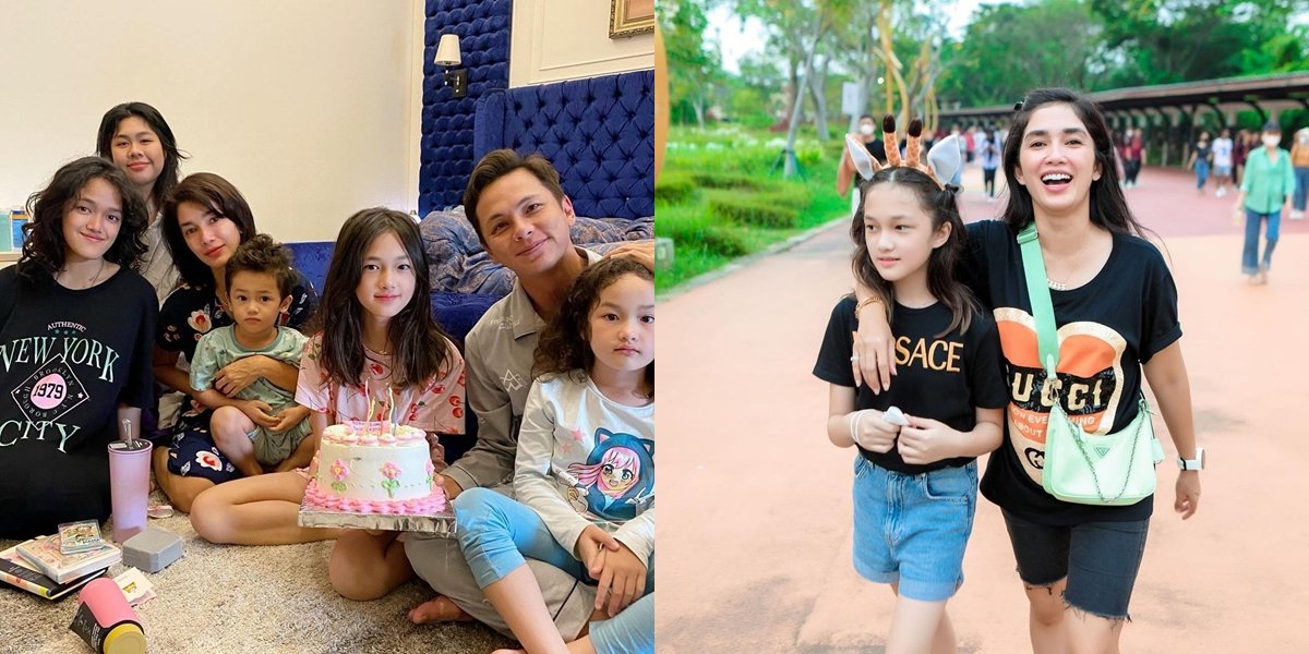 8 Portraits of Elea's Birthday, Ussy-Andhika's Daughter, who is Often Said to Resemble a Korean Artist, Now Growing Up as a Teenager and Getting More Beautiful Making Heart Flutter