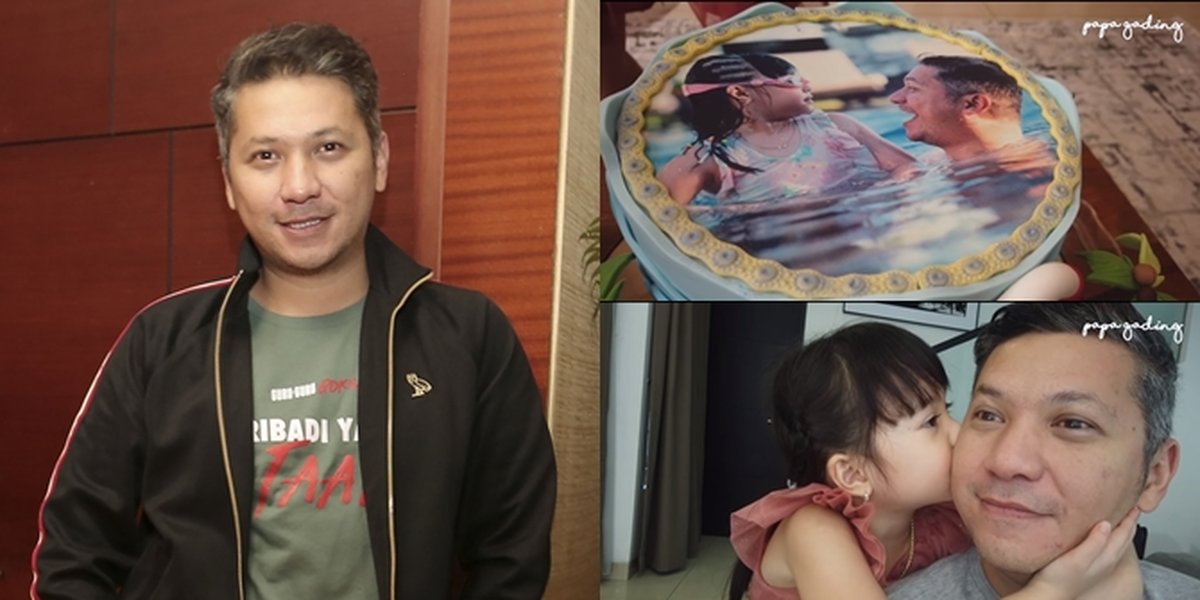 8 Portraits of Gading Marten's Birthday, Getting a Secret Message in the Cake from Gempi
