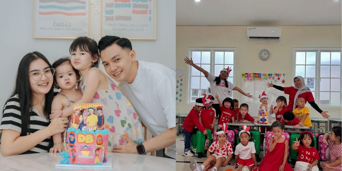 8 Birthday Portraits of Gendhis, Nella Kharisma's Daughter, Celebrated Simply with Family and School Friends