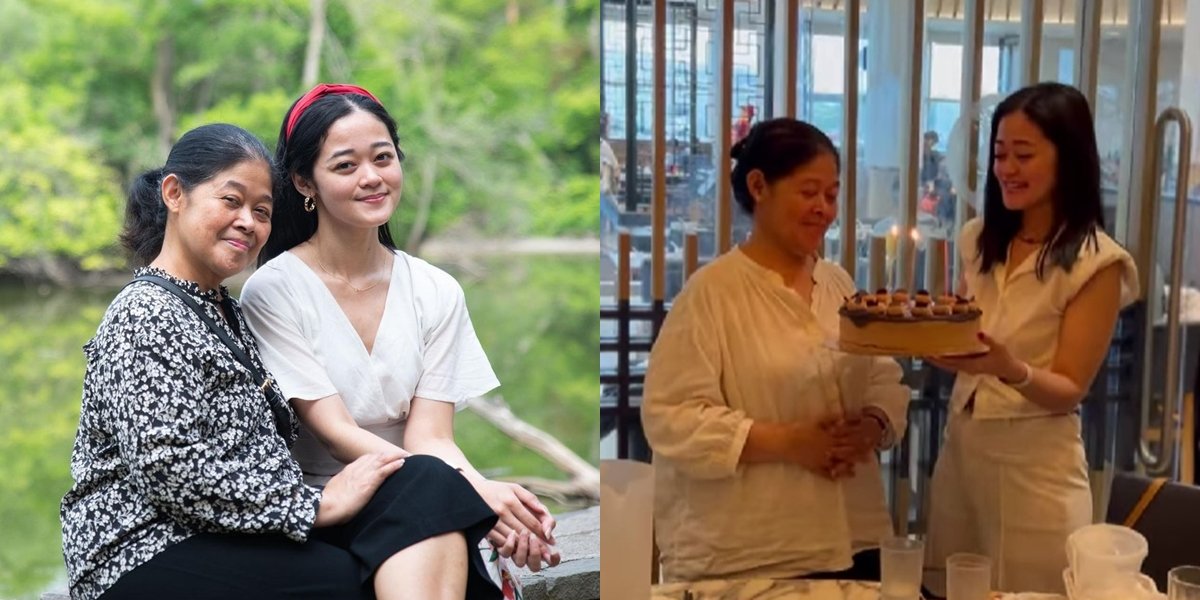 8 Photos of Gracia Indri's Mother's Birthday Celebrated in Toronto with Gisela Cindy, Future Daughter-in-Law Also Present and Give Special Gifts