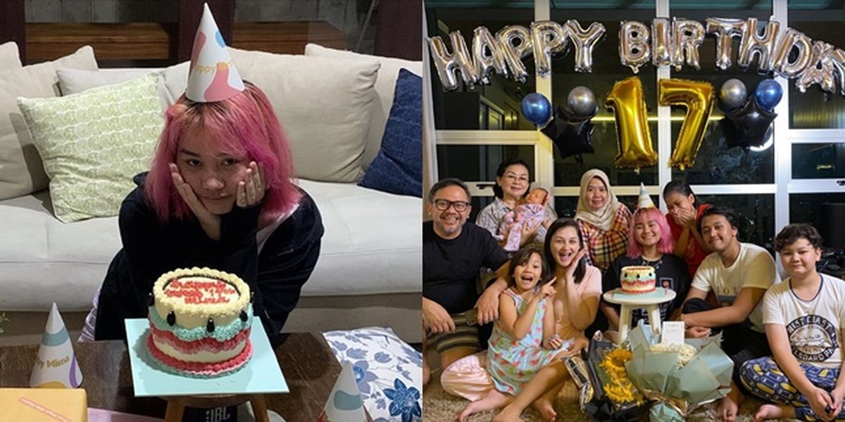 8 Portraits of Davina Shafa's 17th Birthday, Mona Ratuliu's Daughter, Can Only be Celebrated with Family